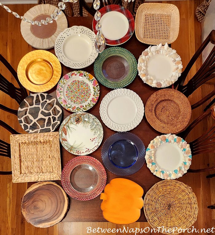 Charger Plate Collection, Updated 10-20-22