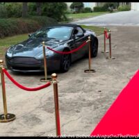 James Bond Halloween Party, Aston Marton, Red carpet to greet guests