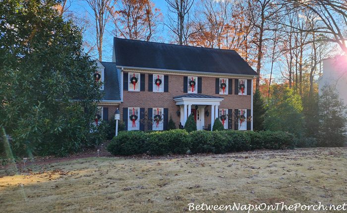 How to Hang Christmas Wreaths on all Exterior Windows