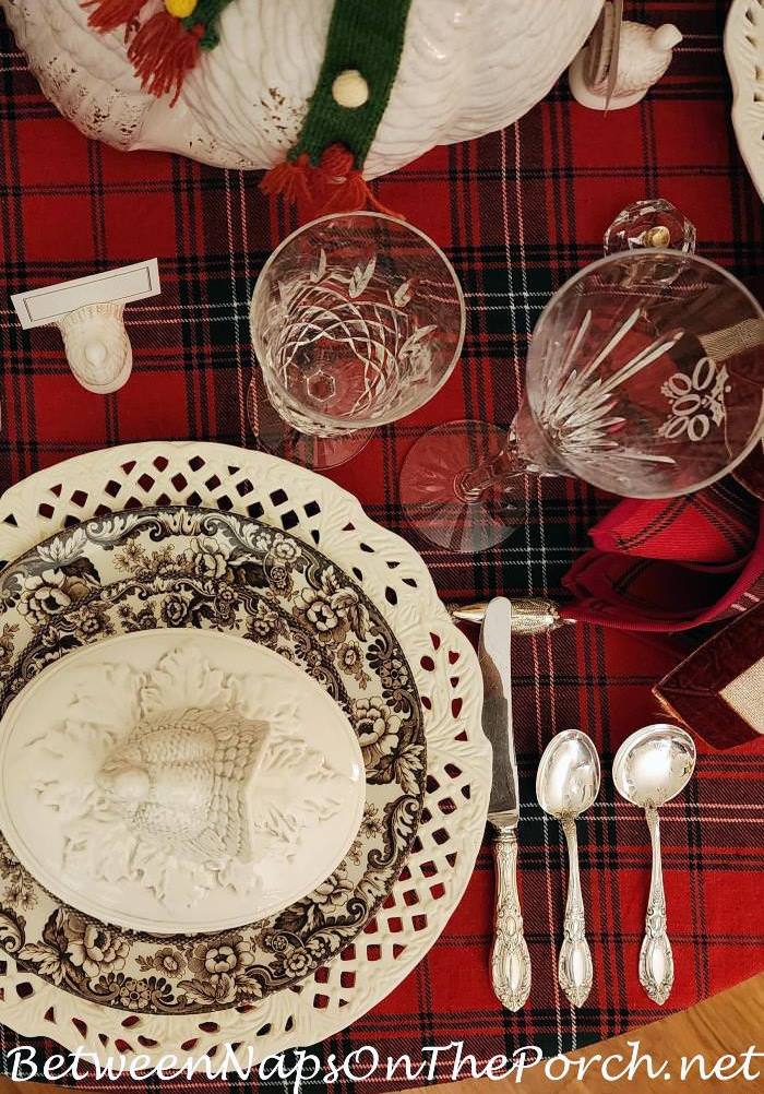 Thanksgiving Table with Waterford Crystal
