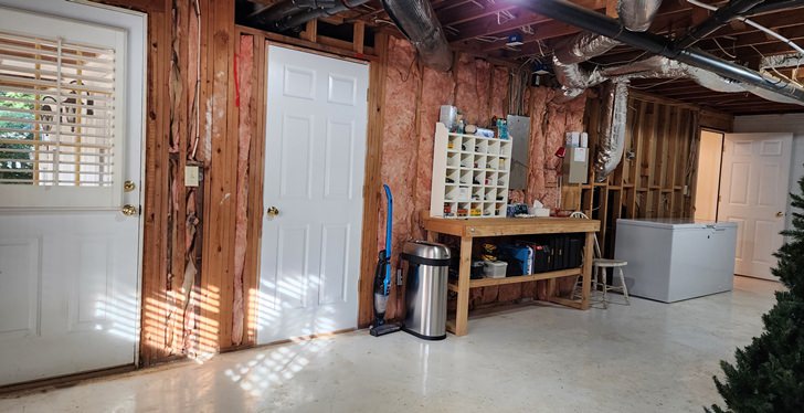 My IKEA Craft Room Turned an Unfinished Basement into a Beautiful Space