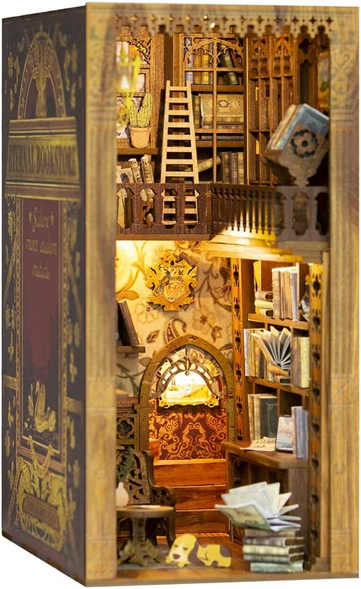 Magic Book House - Eternal Bookstore Book Nook - DIY Book Nook