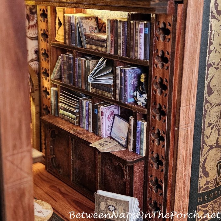 It's Finished! Welcome to My Cozy Bookstore Book Nook – Between Naps on the  Porch