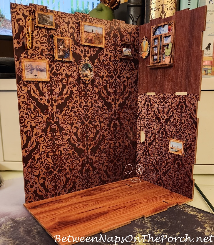 Vintage Eternal Library DIY Book Nook Kit