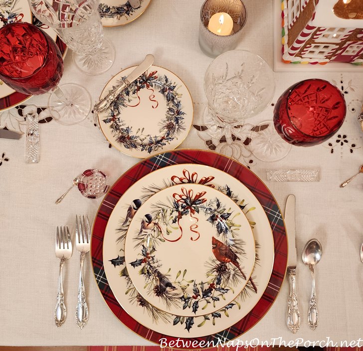 Winter Greetings Dinnerware for Winter and Christmas