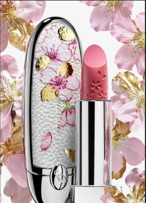 Cherry Blossom Lipstick, Guerlain, 2023