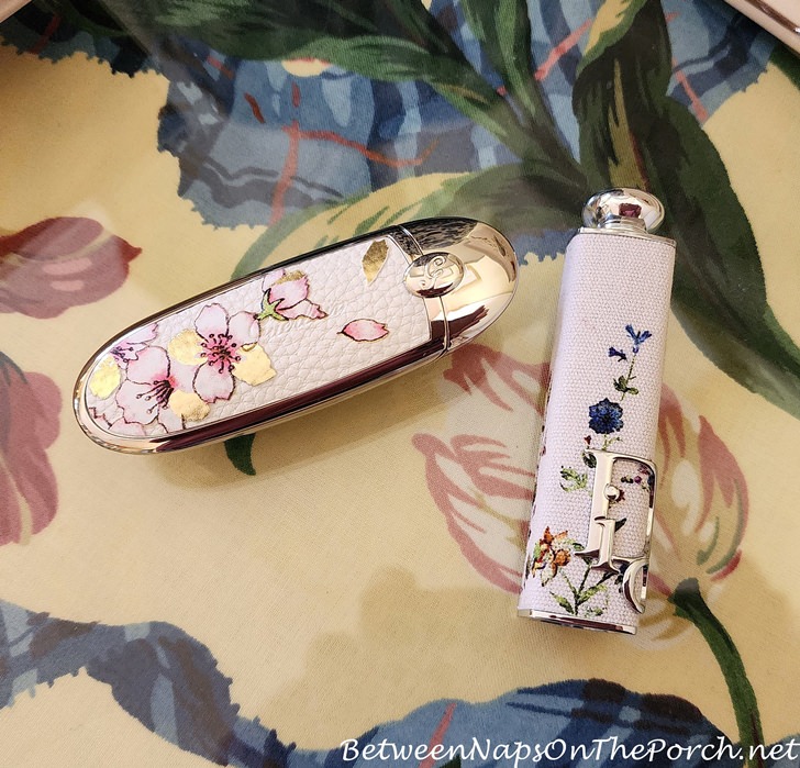 Guerlain Cherry Blossom Lipstick Case, Dior Millefiori Lipstick Case, Spring 2023