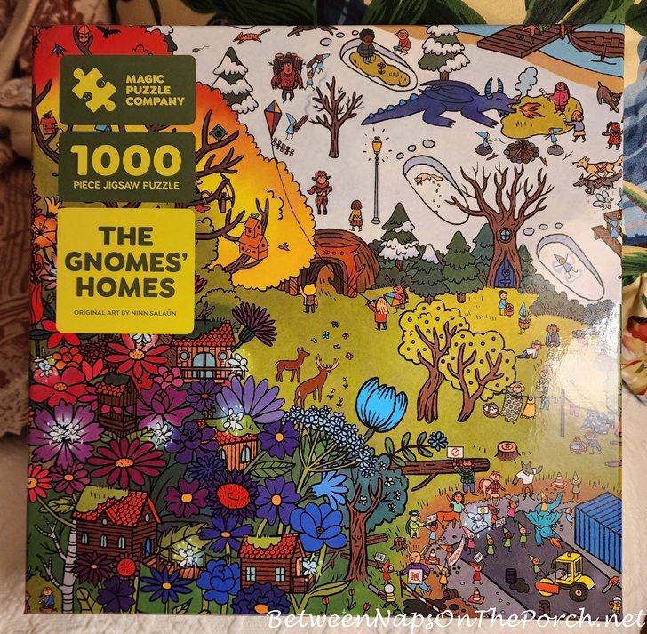 The Gnomes' Homes Puzzle by The Magic Puzzle Company