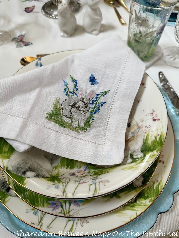Beautiful Floral Meadow Dinnerware, Spring Easter Tablescape