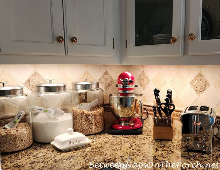 An Appliance Slider Tray For My Kitchen, Love How It Works! – Between Naps  on the Porch