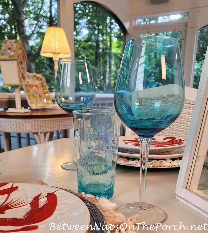 Aqua Glassware