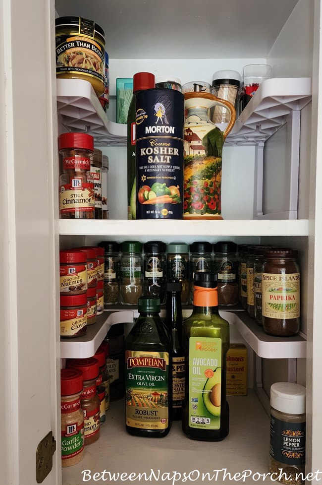 Spice Organizer Rack for Cabinet