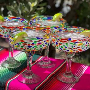Beautiful Margarita Glasses