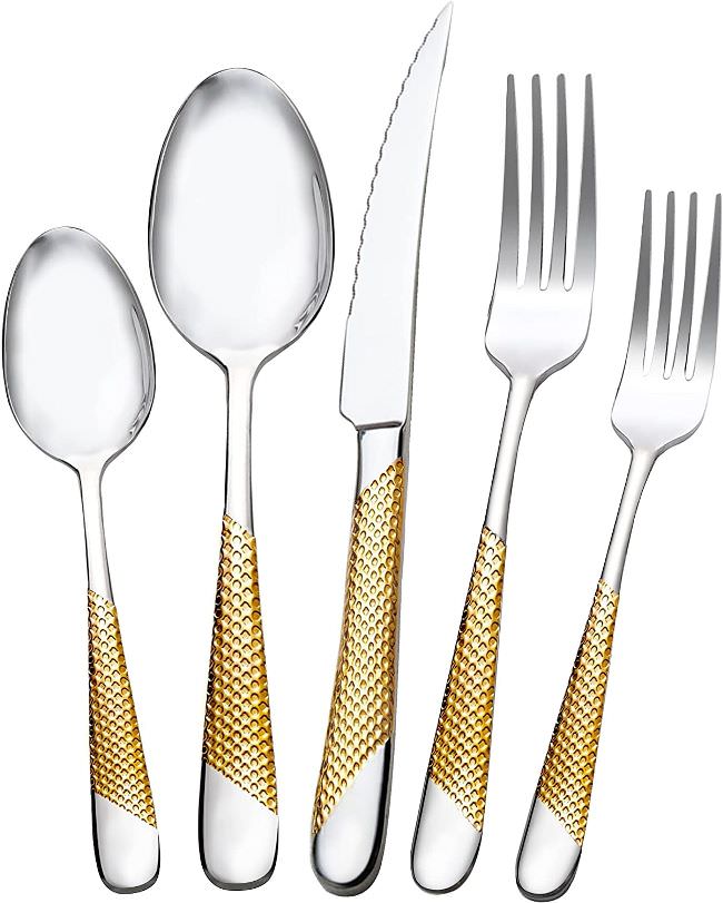 Treble Clef 20 Piece Flatware Set, Service for 4