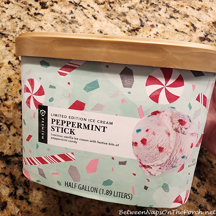 Publix Peppermint Stick Ice Cream, Limited Edition
