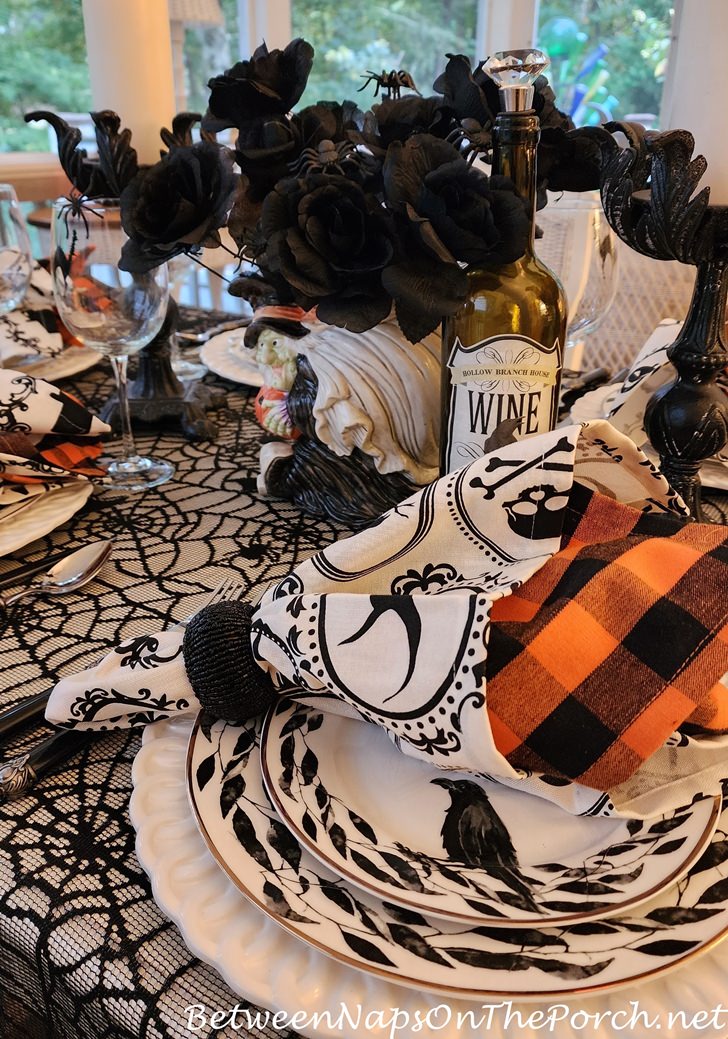 https://betweennapsontheporch.net/wp-content/uploads/2023/10/Halloween-Napkins-Orange-and-Black-Plaid-Napkins.jpg