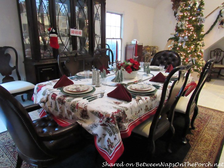 Christmas Table Setting, Better Homes and Gardens Christmas Dinnerware