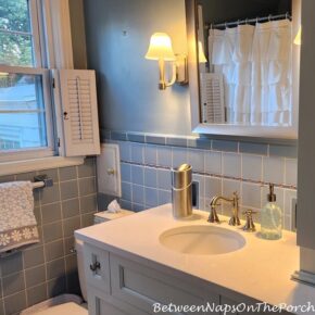 Renovated Master Bath in 1938 Home