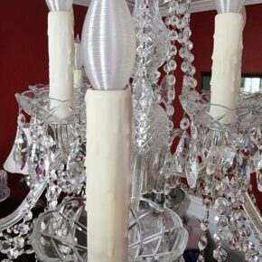 Silk Wrapped Bulbs for Chandelier