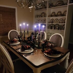 Halloween Dining by Candlelight
