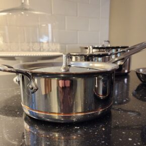 All-Clad Copper Corn Cookware