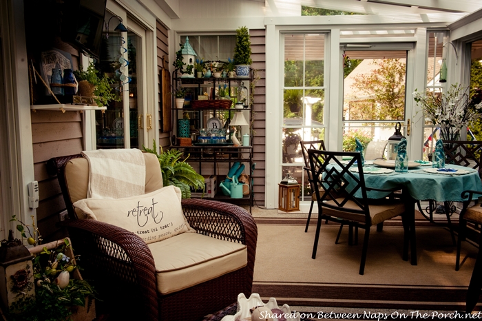 An Ordinary Patio Becomes A Beautiful Three Season Porch Between