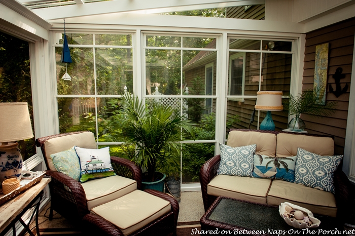 An Ordinary Patio Becomes A Beautiful Three Season Porch Between