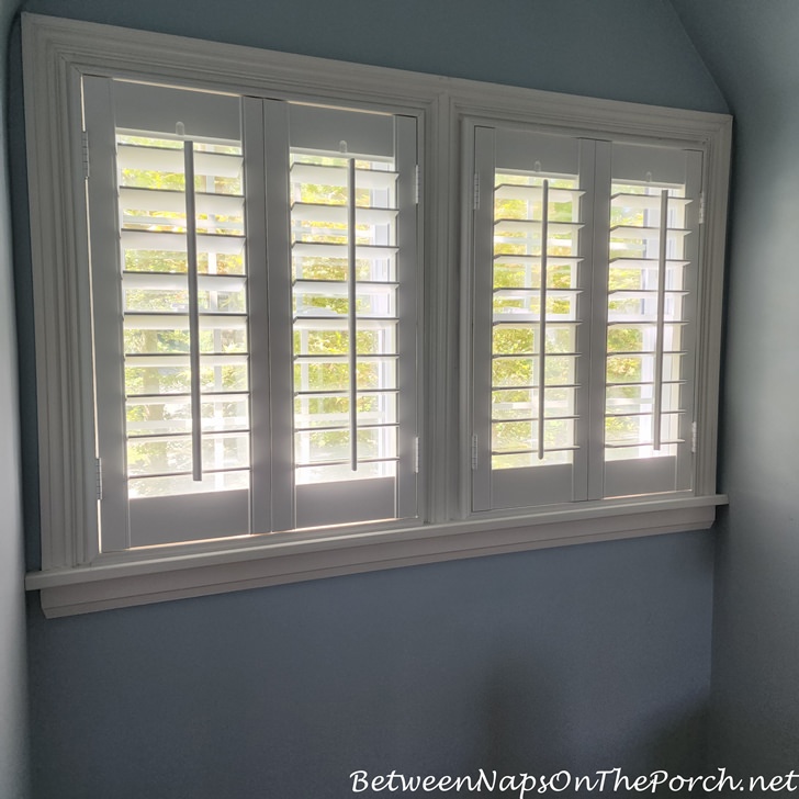 New Plantation Shutters, 3.5 inch louvers