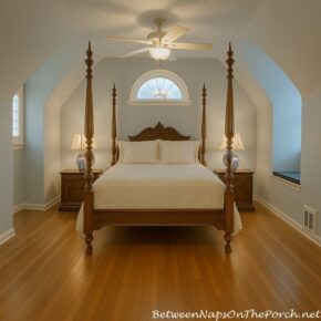 Adding Palladian Window to Bedroom