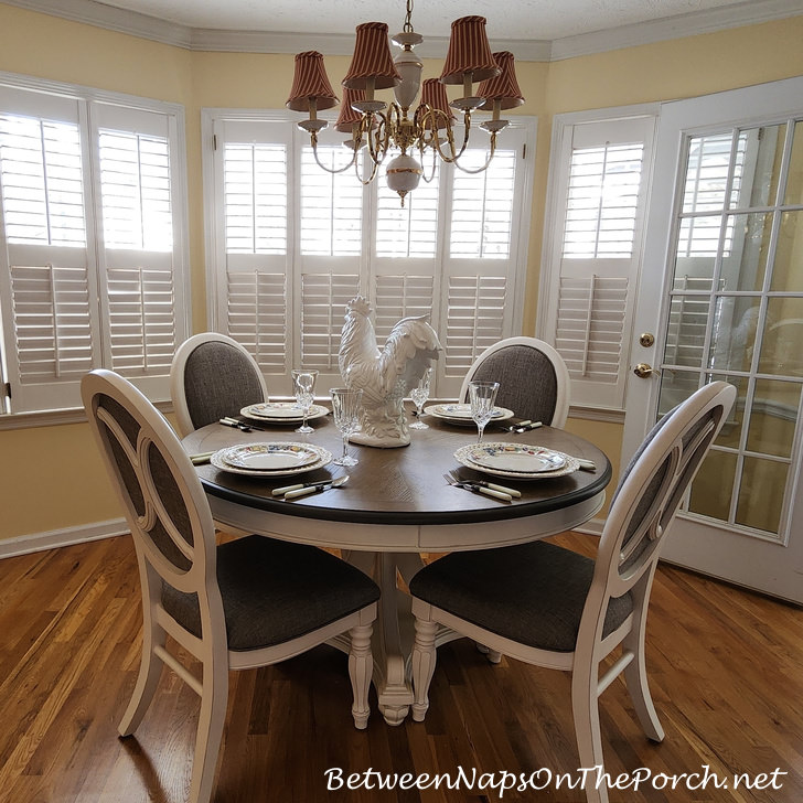 Breakfast Room Table, French Market Style