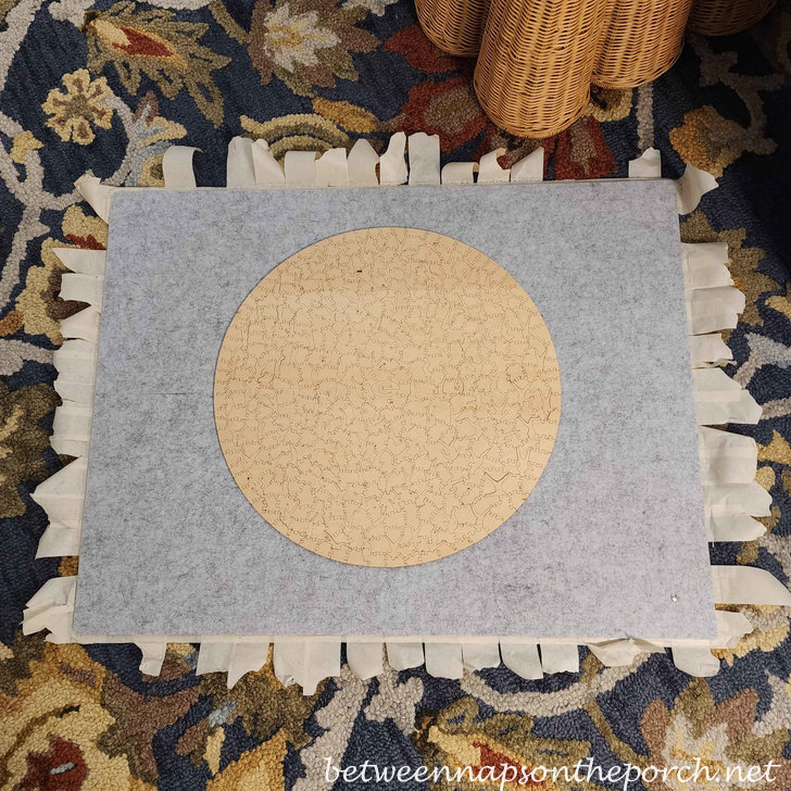 Georgia Bulldog Puzzle after flipping over