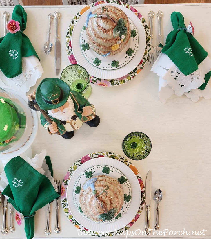 Spring St. Patrick's Day Table