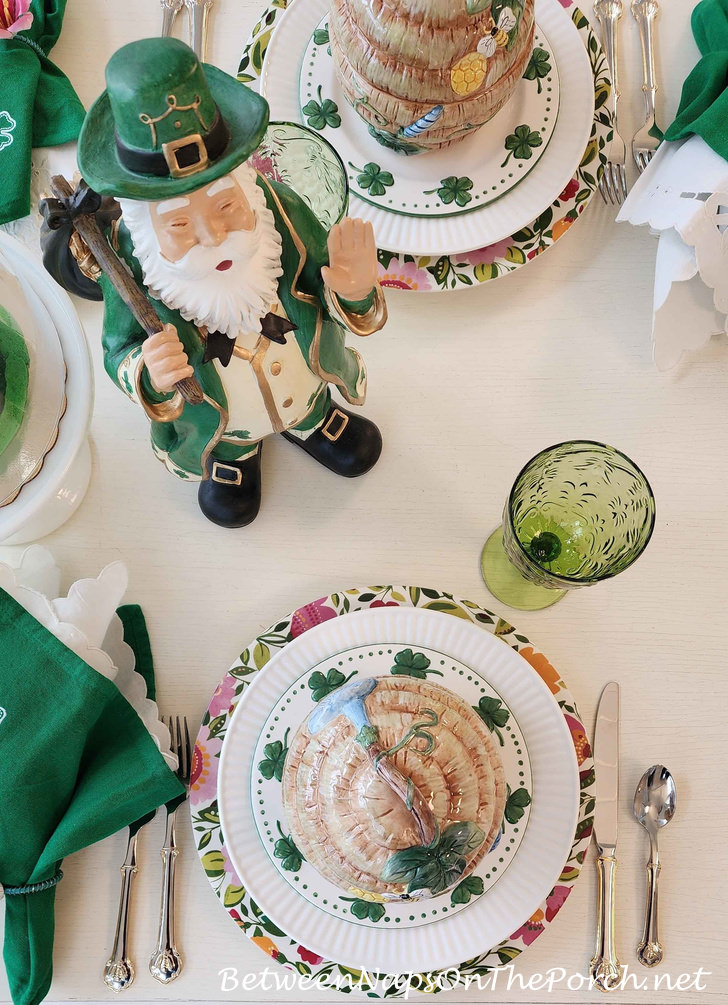 St. Patrick's Day Celebration Tablescape