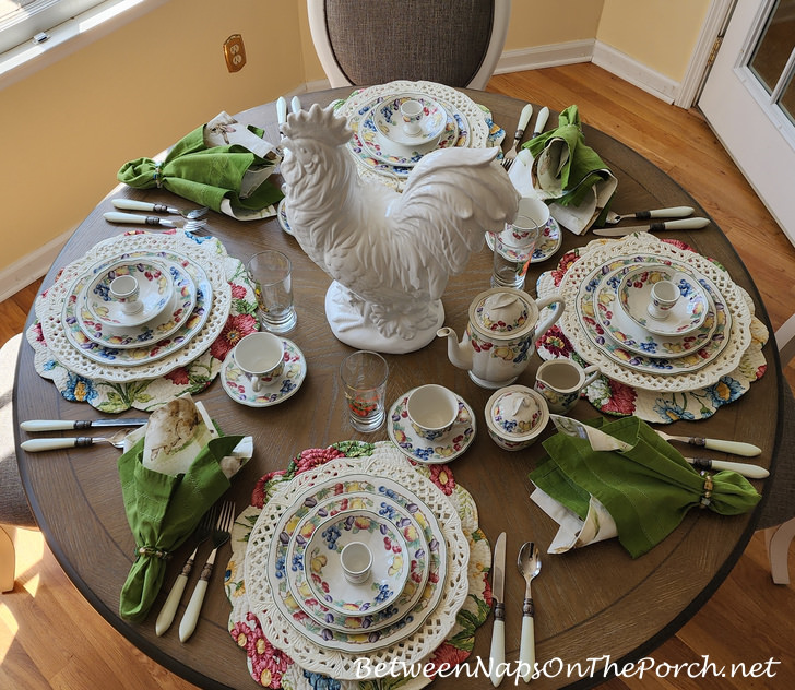 Villeroy & Boch Table Setting, Breakfast Table