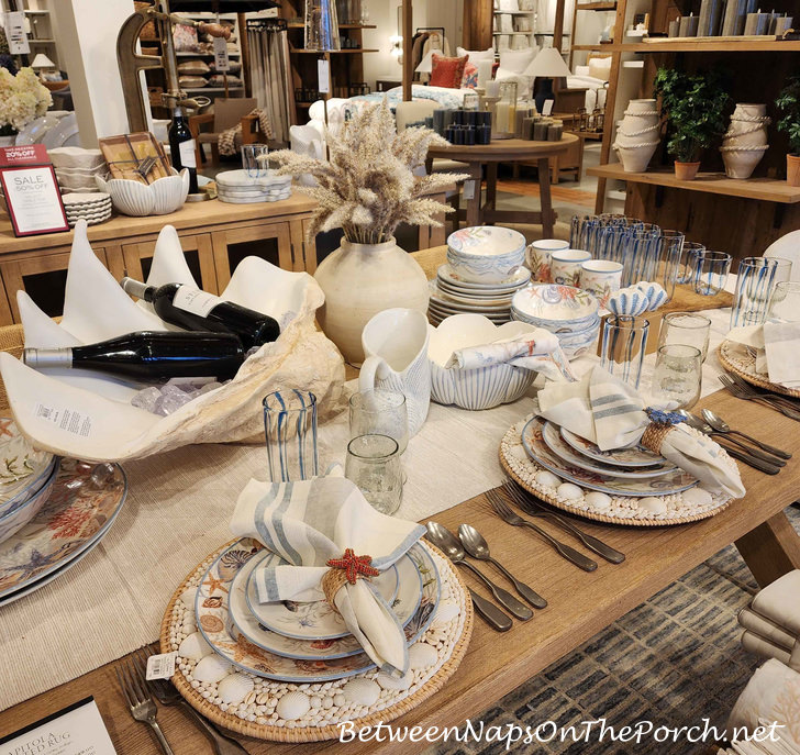 Beachy Tablescape