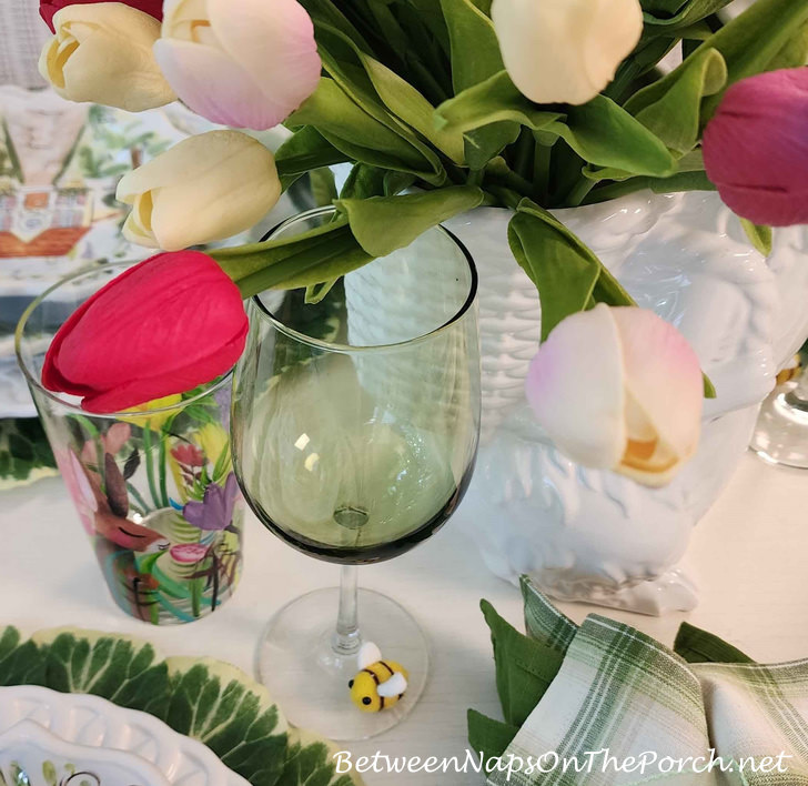 Green Wine Glasses
