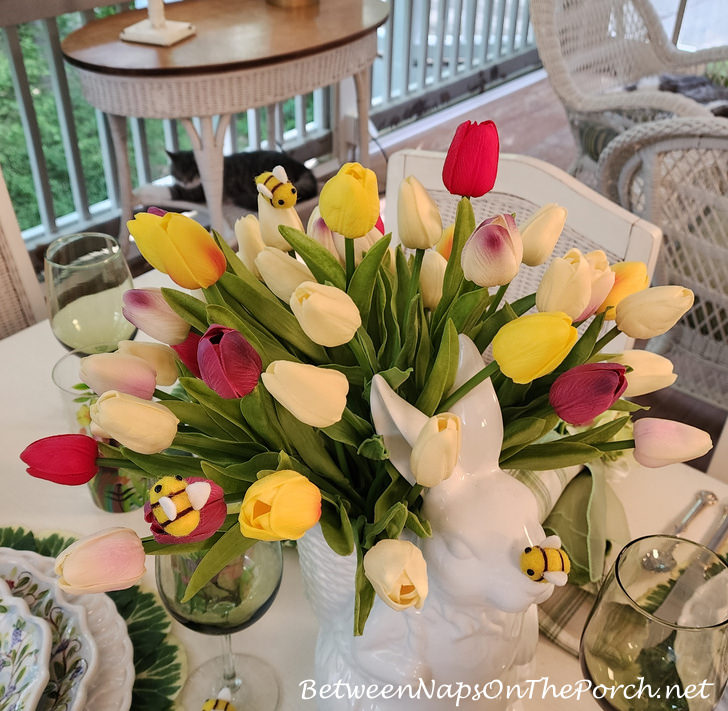 Spring Faux Tulips that look real