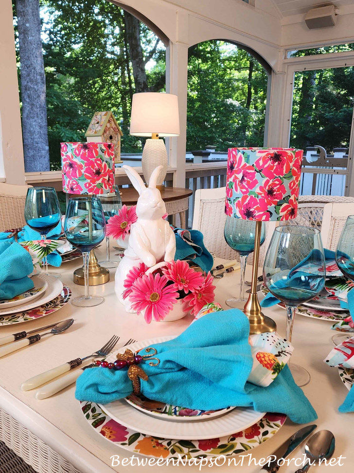 Floral rechargeable LED Lamps