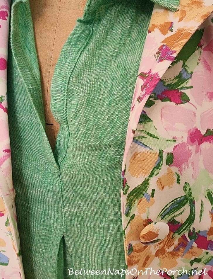 Green Lilly Pulitzer Dress with Walmart Floral Coat