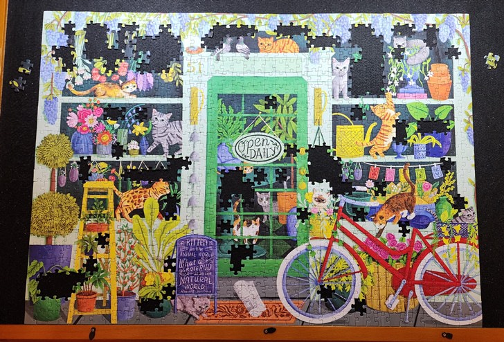 Puzzle for Cat Lovers