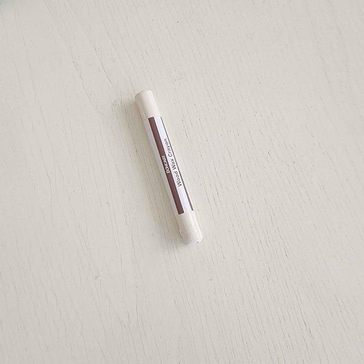 Repair of Wood Table with Wood Filler Crayons