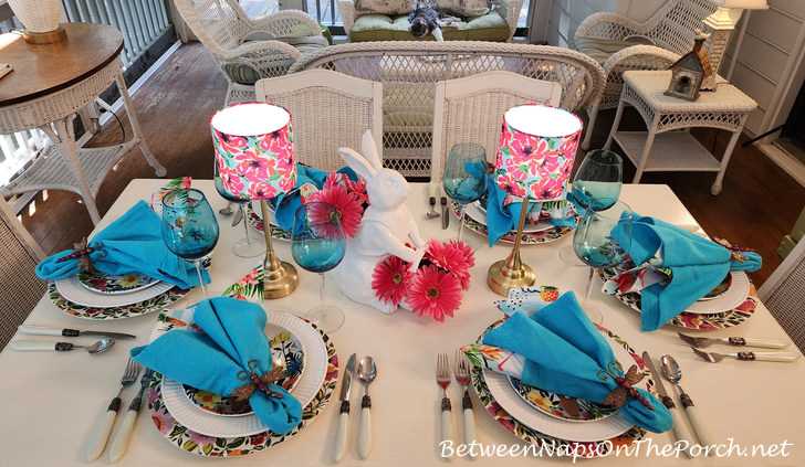 Small Lamps for a Spring Table