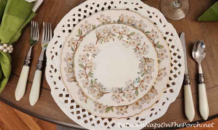 Syracuse China, Orchard Pattern, Made in USA
