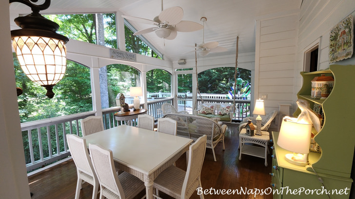 Updated Ceiling Fans for Screened Porch