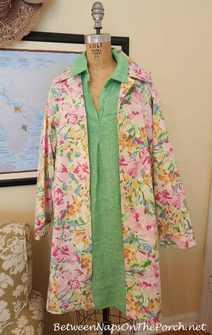 Walmart Floral Coat goes great with Lilly Pulitzer Coat