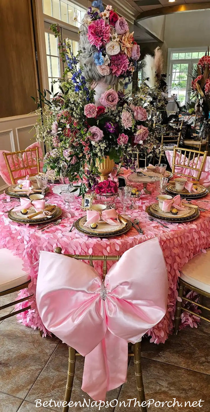 Lady Whistledown Themed Table Setting
