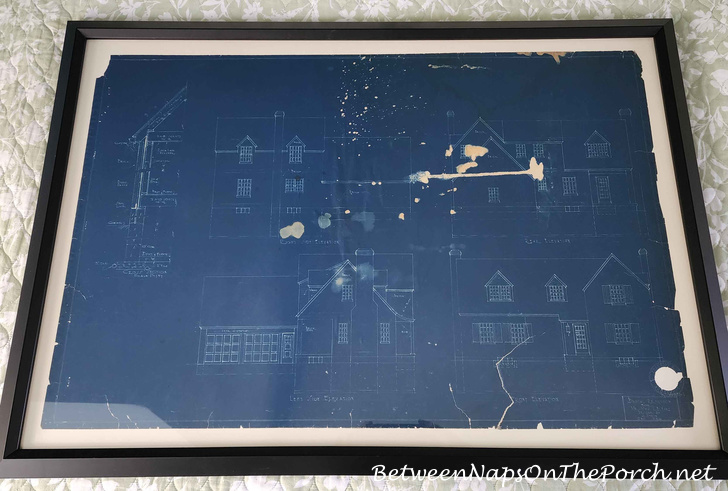 Why Blueprints should never be framed and hung for display