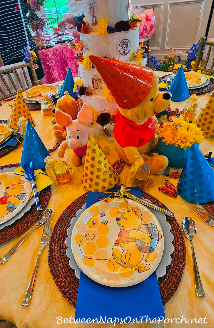 Winnie the Pooh Tablescape