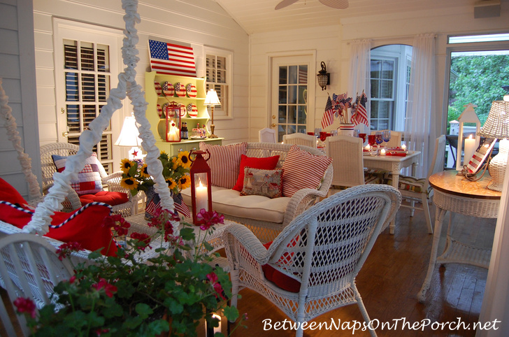 4th of July Porch