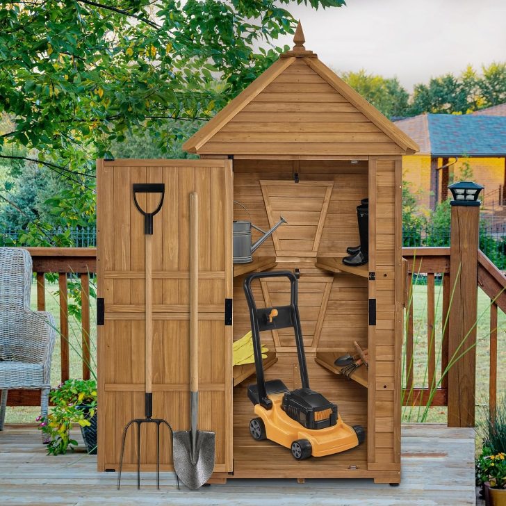 Delightful Gardening Sheds Made of Fir Wood